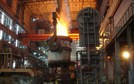 10 Ton -150 Ton Çakmak Rafine Fırını Çelik Çakmak