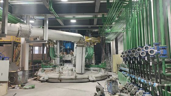 Fly Ash Rock Yün Elektrik Fırını