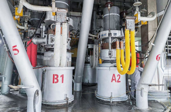 Sarı Fosfor Erime Fırını (Fosfor Üretimi Elektrik Fırını)