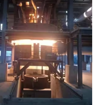 Ferrokrom Üretimi İçin 60T Ferro Alloy Metal Rafineri Fırını