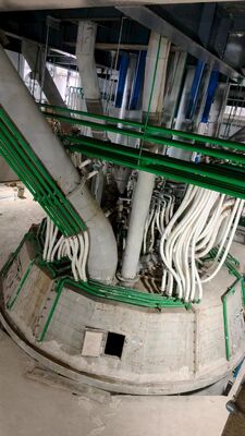 10000KVA Orta Karbon Ferromangan Rafine Fırını PLC Otomatik Elektrot Kontrol Sistemi ile