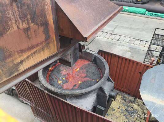 Blast Furnace Hot Molten Slag Heat Preservation Conditioning Furnace Mineral Wool Line (Mineral yün hattı)